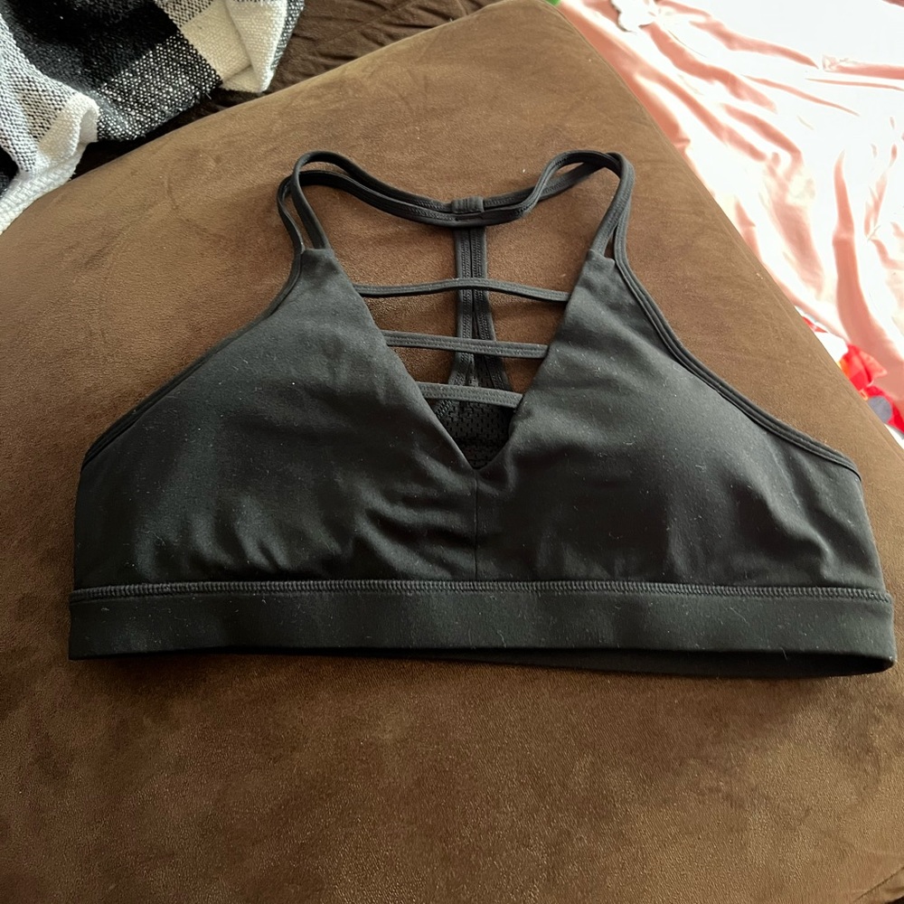 Zyia Black Grid Bra